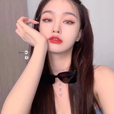 盲女情